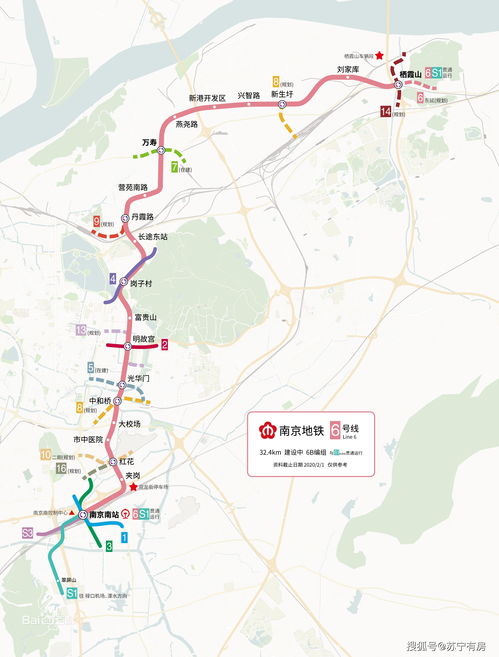南京地铁s1号线路线全程,南京地铁s1号线站名表