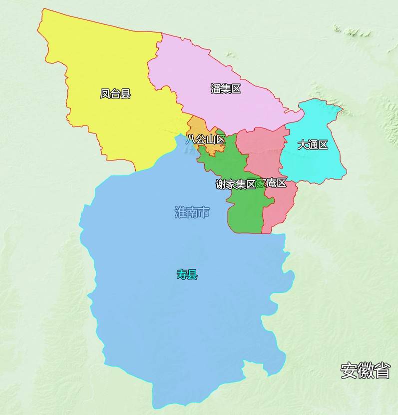 凤台县地图,凤台县地图最新版 全图