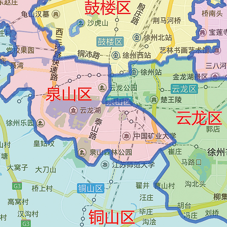 徐州鼓楼区详细地图,徐州鼓楼区地图高清版大图