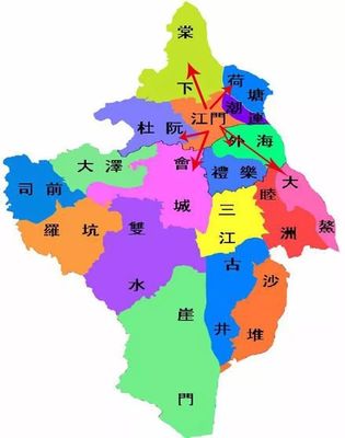 广东省台山市地图,广东省台山市属于哪里