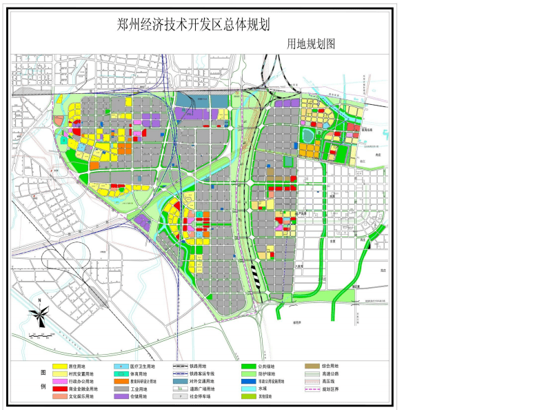 郑州市总体规划图2035高清,郑州未来十年哪个区最有潜力